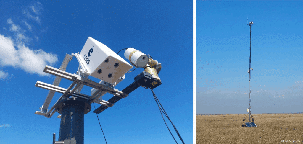 CE312-T at La Crau (CNES)